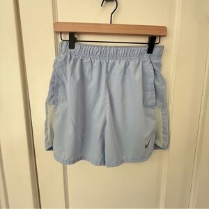 Nike Dri-FIT Light Blue Running Shorts Size S